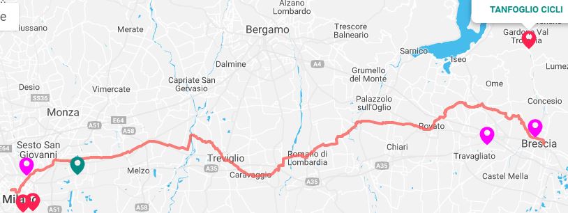 SIAMO SOSTENITORI UFFICIALI (tappa #4 Milano - Brescia)